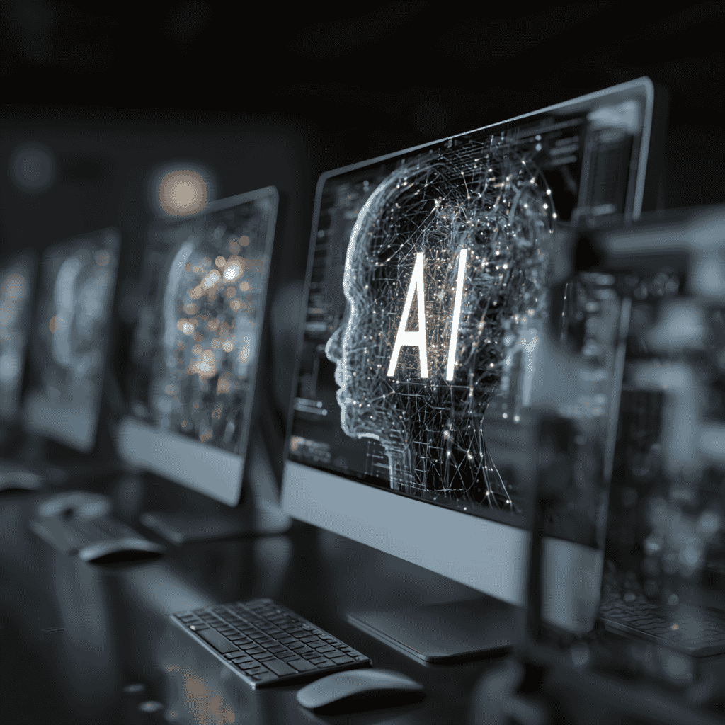 People working in a modern office